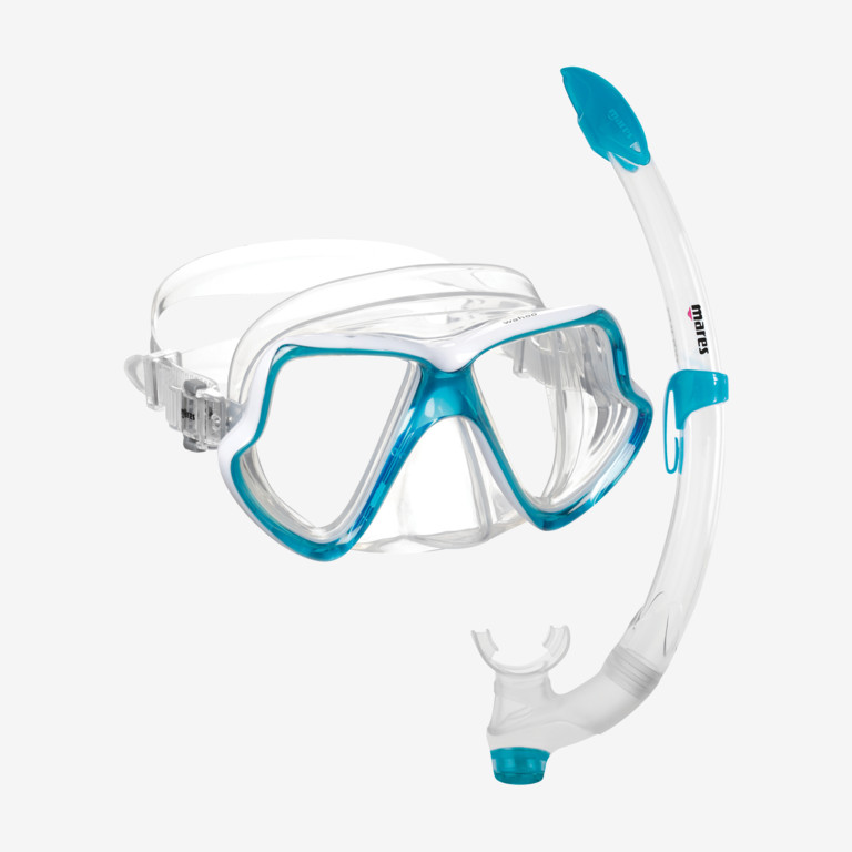 Mares Snorkeling Combo Starfish Blue Amit Retail