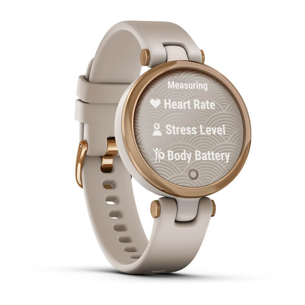 Garmin Lily - Sport Edition, Rose Gold Bezel With Light Sand Case And ...