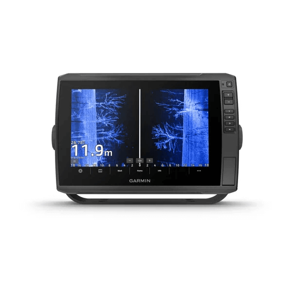 Pantalla ECHOMAP Ultra 2 102sv de 10 sin transductor con puerto NMEA 2000 incluye sondas de exploración ClearVü y SideVü 10-02879-00 - GARMIN